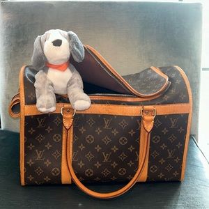 Louis Vuitton Vintage Dog Carrier